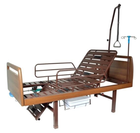 Кровать медицинская функциональная с механическим приводом YG-6 с кресельной функцией ММ-41